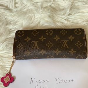 Authentic Louis Vuitton Clemence Wallet